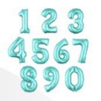 فویلی عدد سبز کله غازی 32 اینج ( 80 سانت )