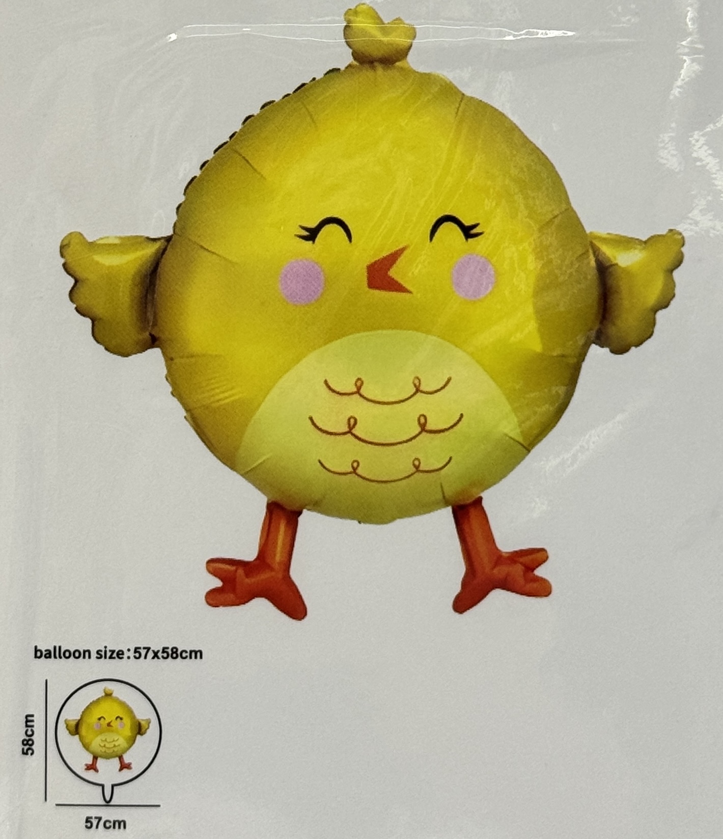 بادکنک فویلی جوجه
