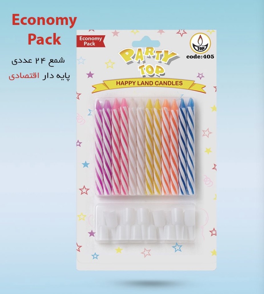 شمع مدادی 24 عددی